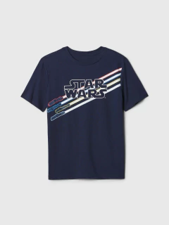 Camiseta Gap Star Wars Azul Marinho - GAP4513916 - Tamanho 12 anos