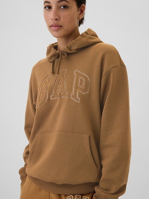 Moletom Gap Feminino Fleece Logo Bordado -GAP815433 - Tamanho G - comprar online