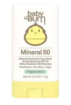 Protetor Solar Baby Bum Spf 50 Para Bebê Fragrance Free Sun Bum - EXP 05/27