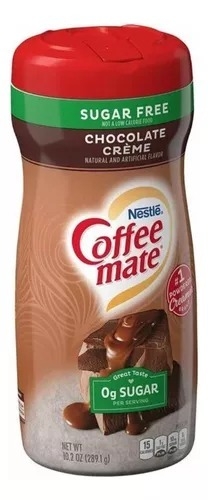 Coffee-mate Sugar Free Creamy Chocolate 289g Nestlé