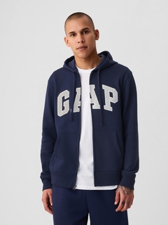 Moletom Gap Masculino Azul Marinho/Logo Cinza - GAP0051 - Tamanho M - comprar online