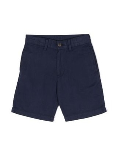 Bermuda Infantil Linho Polo Ralph Lauren Azul Marinho - RL1423 - Tamanho 4 anos