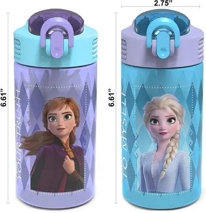 Kit 2 garrafas Zak Frozen