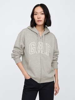 Moletom Gap Zíper Feminino Cinza -GAP654 - Tamanho P na internet