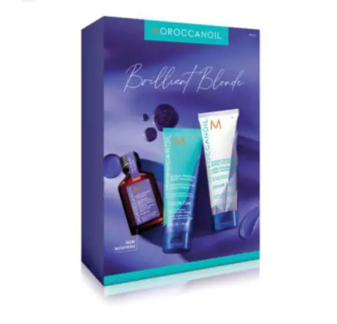 Kit Brilliant Blonde Moroccanoil