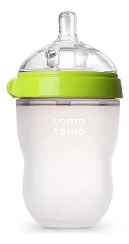 Mamadeira Comotomo 250ml +3m - Verde