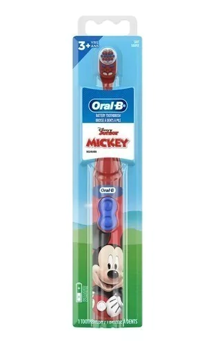 Escova Dental Elétrica Infantil Mickey +3 anos