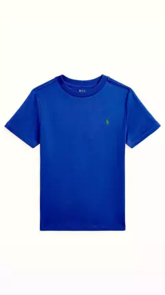 Camiseta Ralph Lauren Azul - Menino - RL2480- Tamanho 18 meses na internet