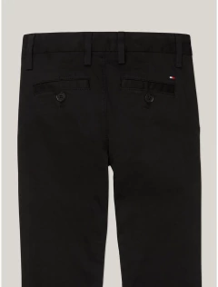 Calça Stretch Infantil Tommy Hilfiger Preta - TH09132 - Tamanho 8 anos - comprar online
