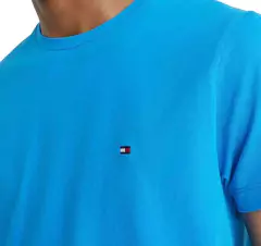 Camiseta Tommy Hilfiger Infantil Azul Royal- TH606- Tamanho 12 - 14 anos - Mimos de Orlando