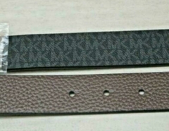 Cinto Michael Kors Reversível Preto Monograma/Marrom - Tamanho M - comprar online
