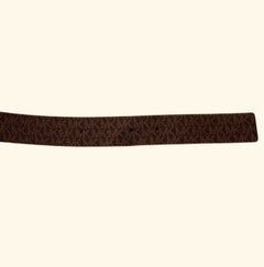 Cinto Michael Kors Reversível Preto Monograma/Marrom Monograma Tamanho P - comprar online