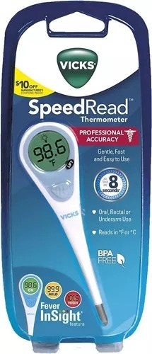 Vicks Termometro Clinico Digital Speedread 8 Segundos - comprar online