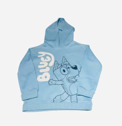 Conjunto de Moletom Infantil Bluey Azul Claro - Tamanho 5 anos - Mimos de Orlando