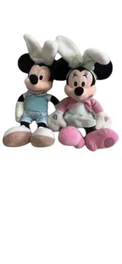 Casal Pelúcia Mickey & Minnie Páscoa - Mimos de Orlando
