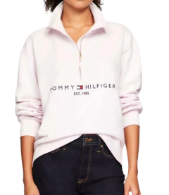 Moletom Feminino Tommy Hilfiger Rosa Bebê- TH654 - Tamanho PP na internet