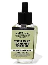 Refil Aromatizador de Ambiente Bath & Body Works Wallflowers - Stress Relief Eucalyptus Spearmint - comprar online