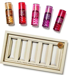 Kit presente 5 Splashes Everyday Luxuries Bath and Body Works - comprar online