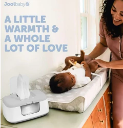 Aquecedor e Dispensador de Lenços JoolBaby - TinyBums Cinza na internet