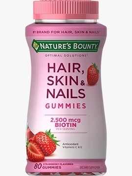 Suplemento Hair Skin Nails Gummies - Nature´s Bounty - 80 gomas - comprar online