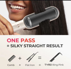 Escova De Alisamento De Cabelo Tymo Ring Plus Ionic - loja online
