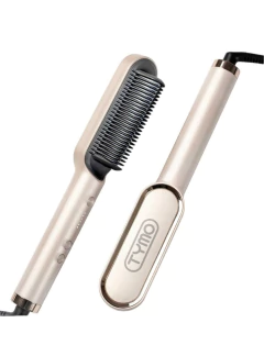 Escova De Alisamento De Cabelo Tymo Ring Plus Ionic