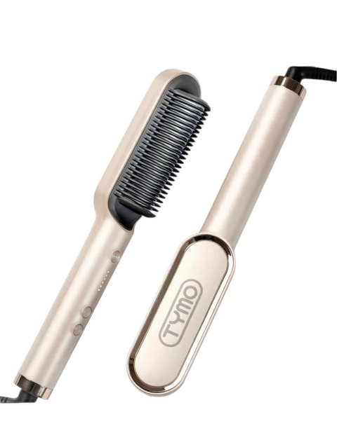 Escova De Alisamento De Cabelo Tymo Ring Plus Ionic