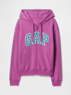 Moletom Gap Zíper Feminino Violeta -GAP8734 - Tamanho P - Mimos de Orlando