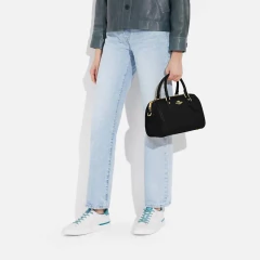 Imagem do Bolsa Coach Rowan Satchel Bag- Black