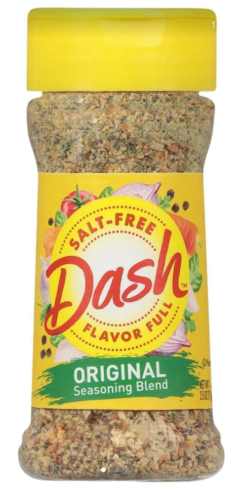 Tempero Mrs. Dash Original Sem Sal Blend - 71 Gramas