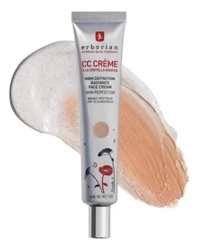 Creme Cc De Correção De Cor Erborian Com Centella Asiatica