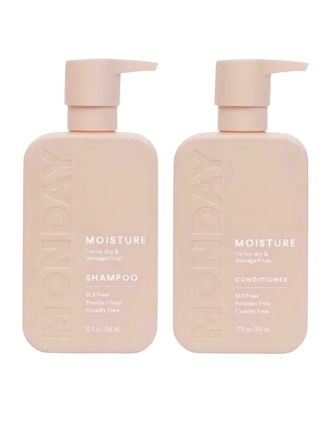 Kit Shampoo E Condicionador Monday Haircare Moisture