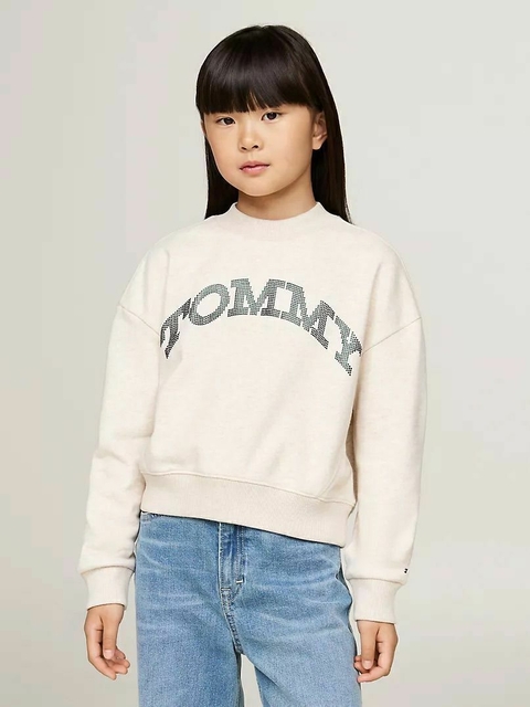 Moletinho Tommy Hilfiger Infantil - TH2580 - Tamanho 7 anos - comprar online