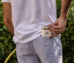 Imagem do Cantil Stanley Adventure Flask 8oz / 230ml Cor Creme