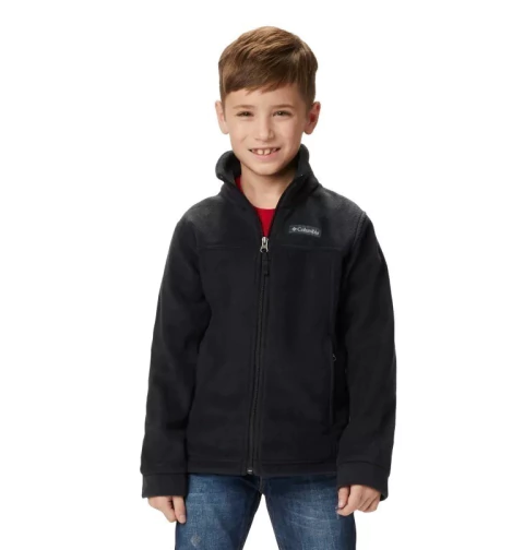 Jaqueta Infantil Fleece Columbia Preta - Tamanho 18 - 20 anos - comprar online