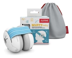 Alpine - Muffy Baby - Protetor Auricular Recém Nascido A 36m Cor Azul - comprar online