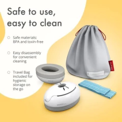 Alpine - Muffy Baby - Protetor Auricular Recém Nascido A 36m Cor Azul - Mimos de Orlando