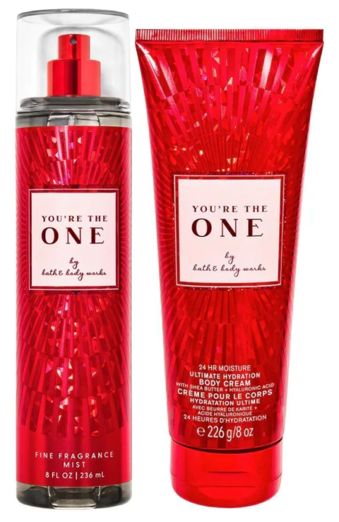 Kit Bath Body Works Creme Hidratante e Body Splash - You're The One - comprar online