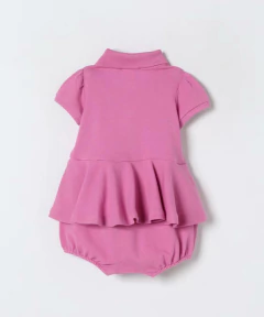 Romper Ralph Lauren c/ Peplum Purple - RL432 - Tamanho 3 meses - Mimos de Orlando
