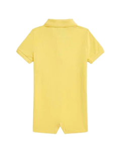 Romper Ralph Lauren Amarela - RL2076 - Tamanho 9 meses - Mimos de Orlando