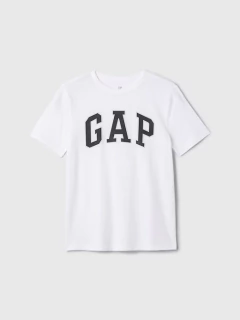 Camiseta Infantil Gap Branca Logo - GAP110 - Tamanho 8 anos na internet