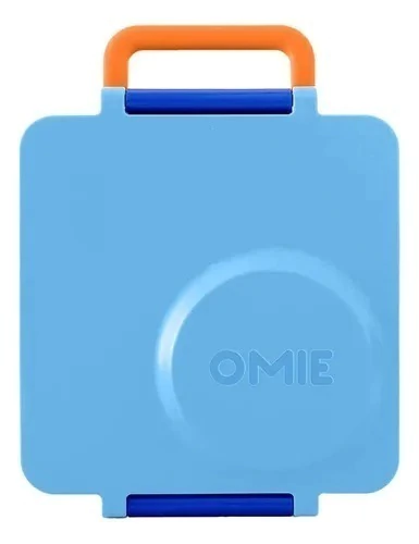 Lancheira Infantil Omiebox Azul - comprar online