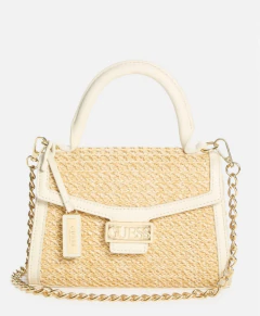 Bolsa Guess Mini Sabrina Neutral
