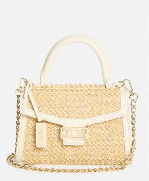 Bolsa Guess Mini Sabrina Neutral