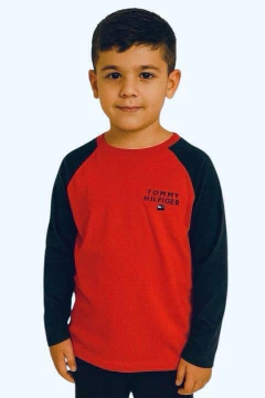 Camiseta Manga Longa Tommy Hilfiger - TH5434 - Tamanho 8 - 10 anos - comprar online