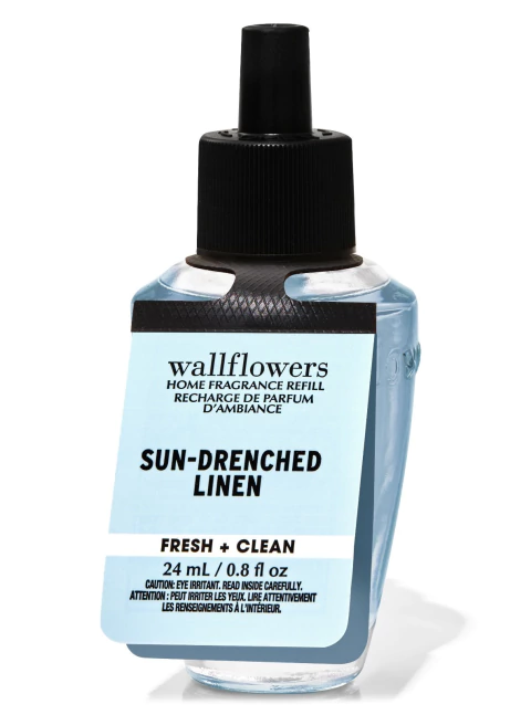 Refil Aromatizador de Ambiente Bath & Body Works Wallflowers - Sun - Drenched Linen - comprar online