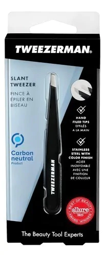 Pinça Slant Tweezer Importada Eua Tweezerman Alemã 9,5 Cm