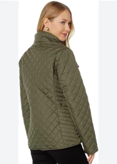 Jaqueta Quilted Tommy Hilfiger Verde Militar - TH9096 - Tamanho M - Mimos de Orlando