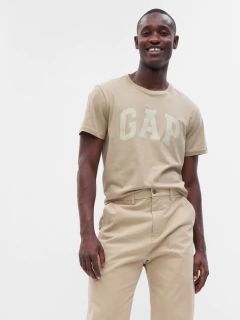 Camiseta Gap Masculina Bege - GAP093 - Tamanho G na internet