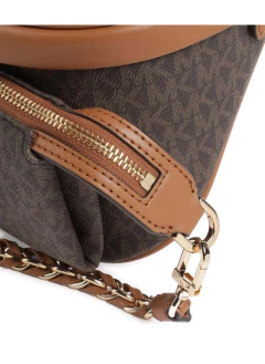 Pochete Michael Kors Marrom Logo - Mimos de Orlando